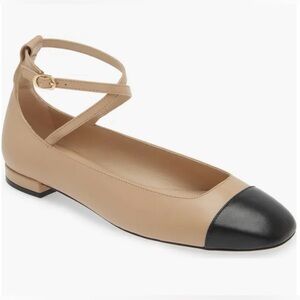 New Stuart Weitzman Eden Strap Flat size 6